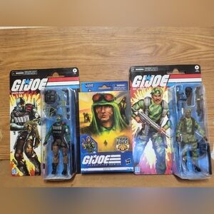 G.i Joe Cardback/Classified Series Beach Head/ Sgt. Stalker/Dusty(Tiger Force)